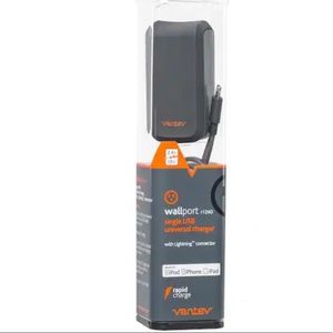 Brand New - Wallport R1240 Wall Charger Single 2.4A Lightning